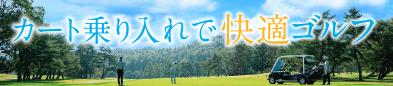 Prince Golf Resortsは、全ゴルフ場カート乗り入れ。