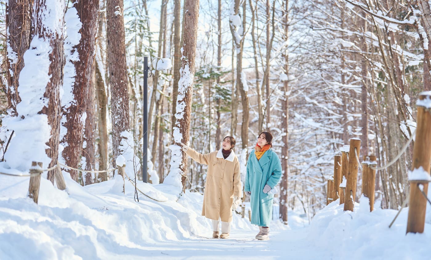 大自然の圧倒的な美しさを前に、寒さも喜びに変わります
