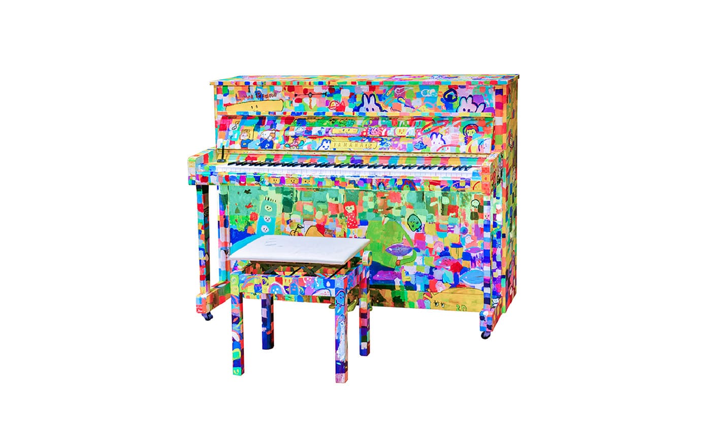 コラボレーションのフィナーレを飾るのは、LovePiano®初代モデルであり「ピアノを楽しむ」原点を思い出させてくれる1号機