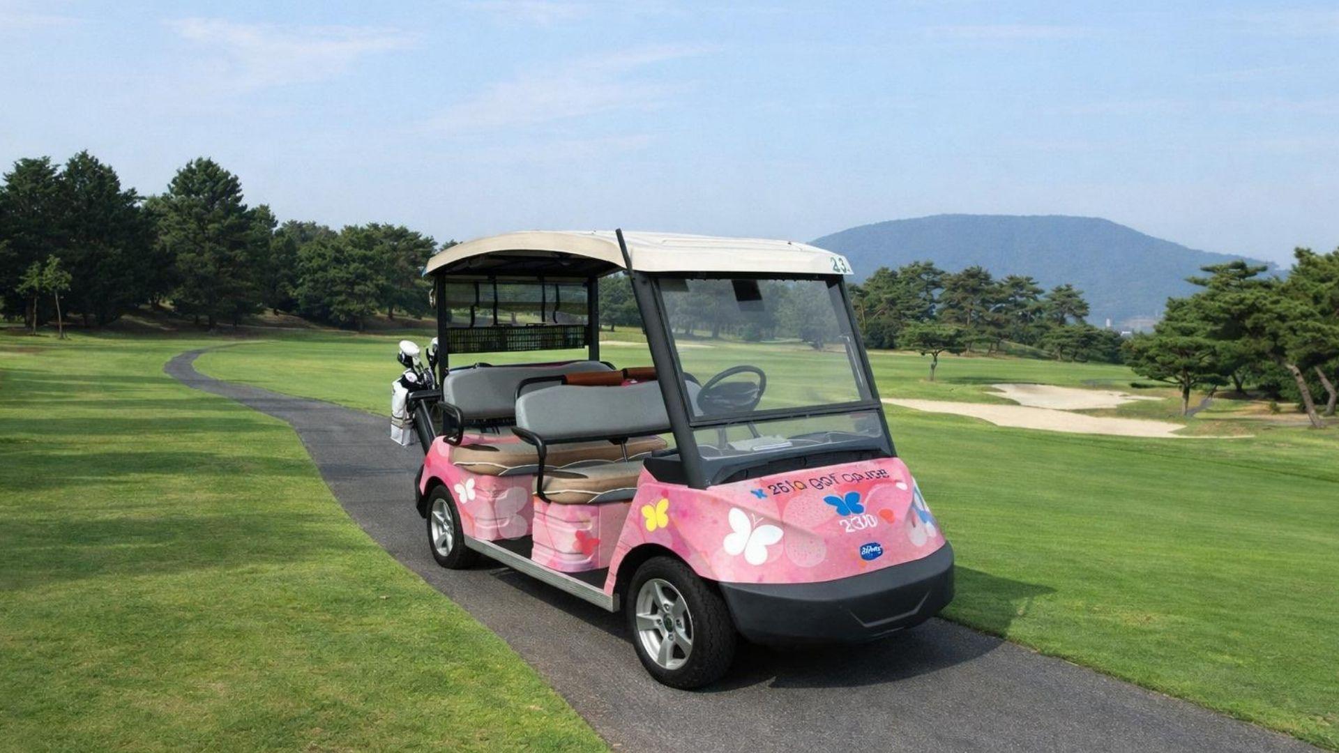 「Wrapping Golf Cart ＆ Afternoon Tea」春の贅沢体験