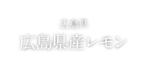 FOOD 広島県 広島県産レモン