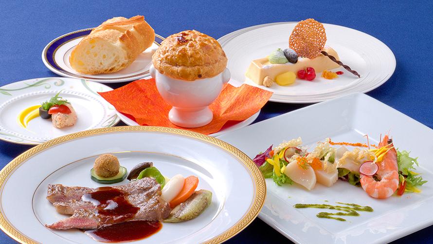 宴会場の「洋食コース」イメージ