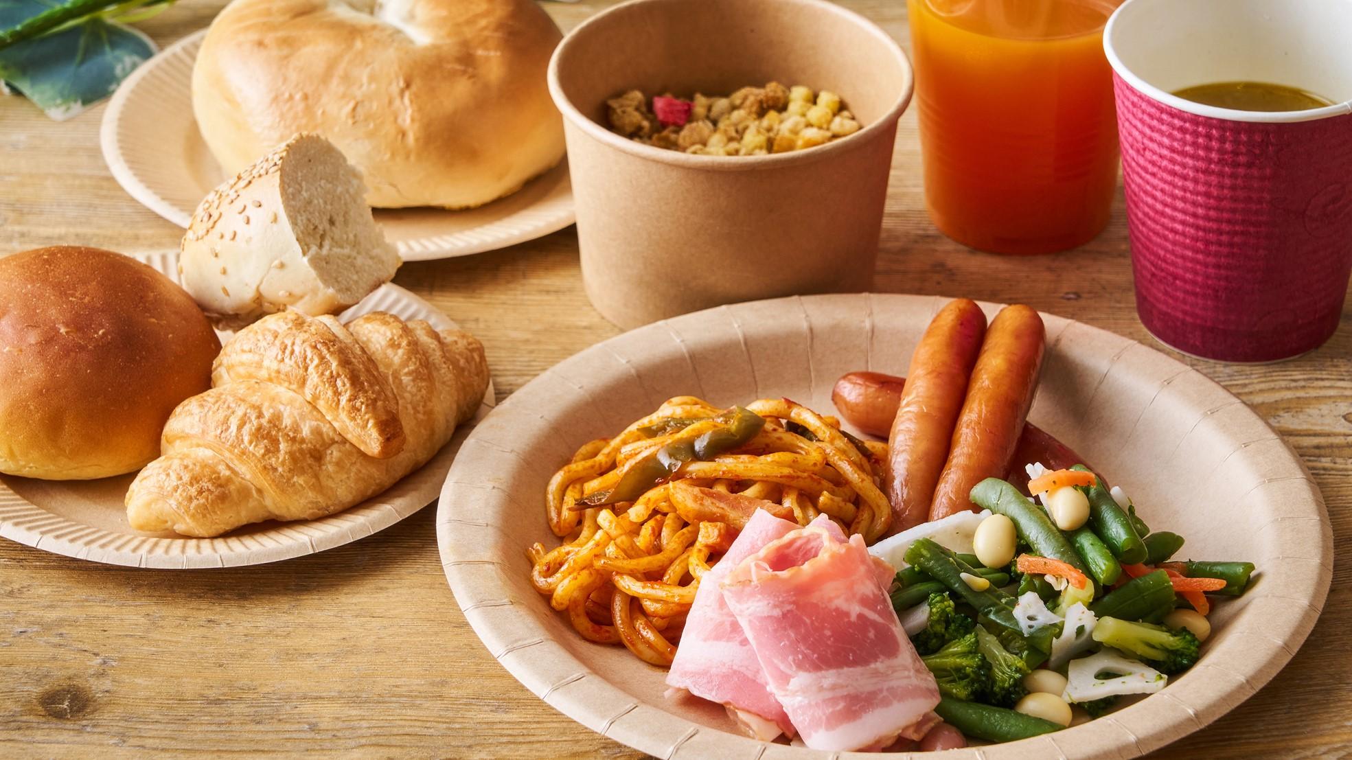 Nタワーのビジネスラウンジで提供する無料軽朝食「N's MORNING」