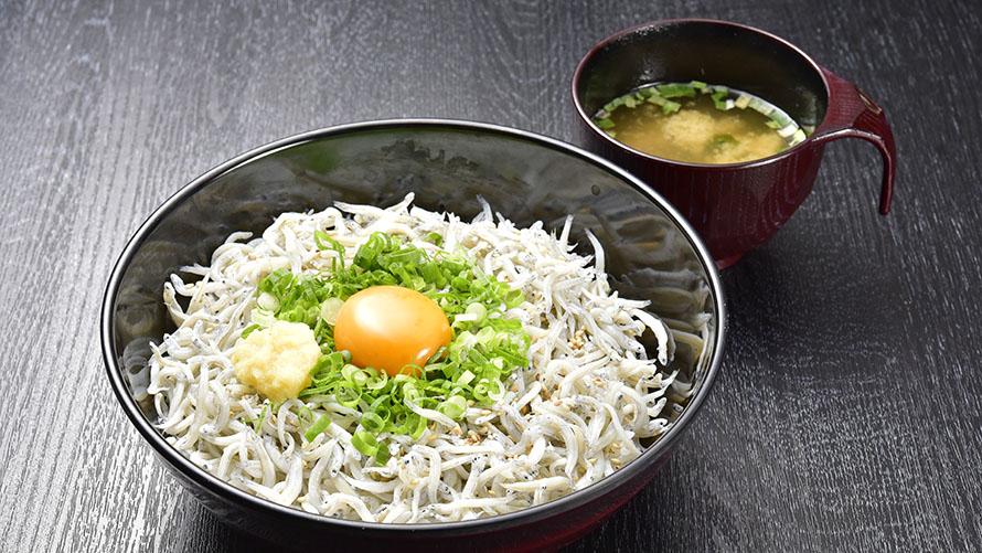 しらす　大漁丼