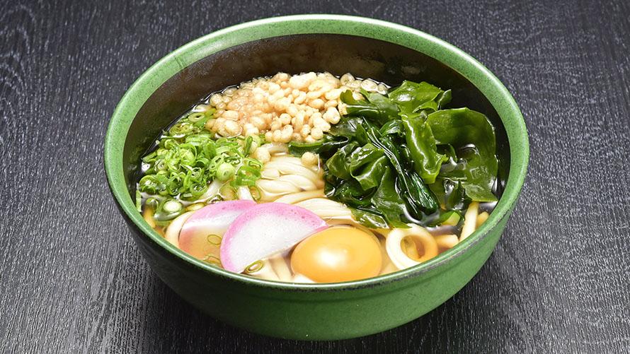 わかめ月見うどんイメージ