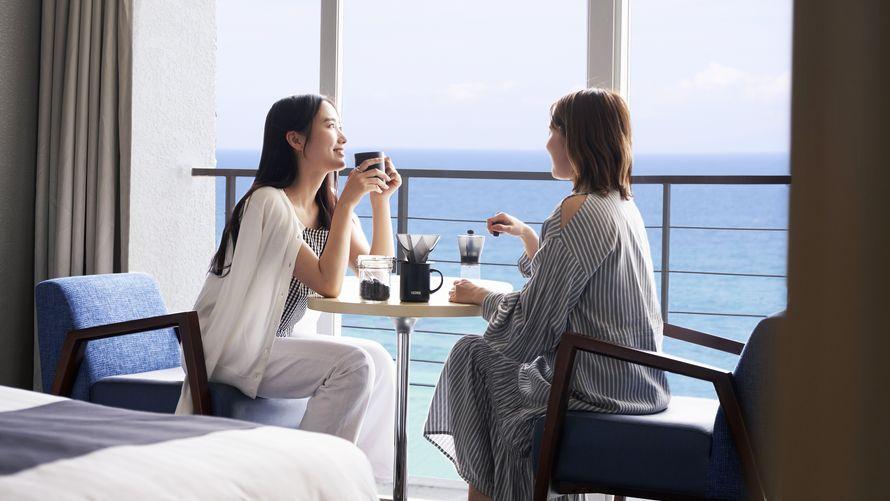 朝焼けコレクション's～海の見えるモーニングコーヒー（朝食付き）
