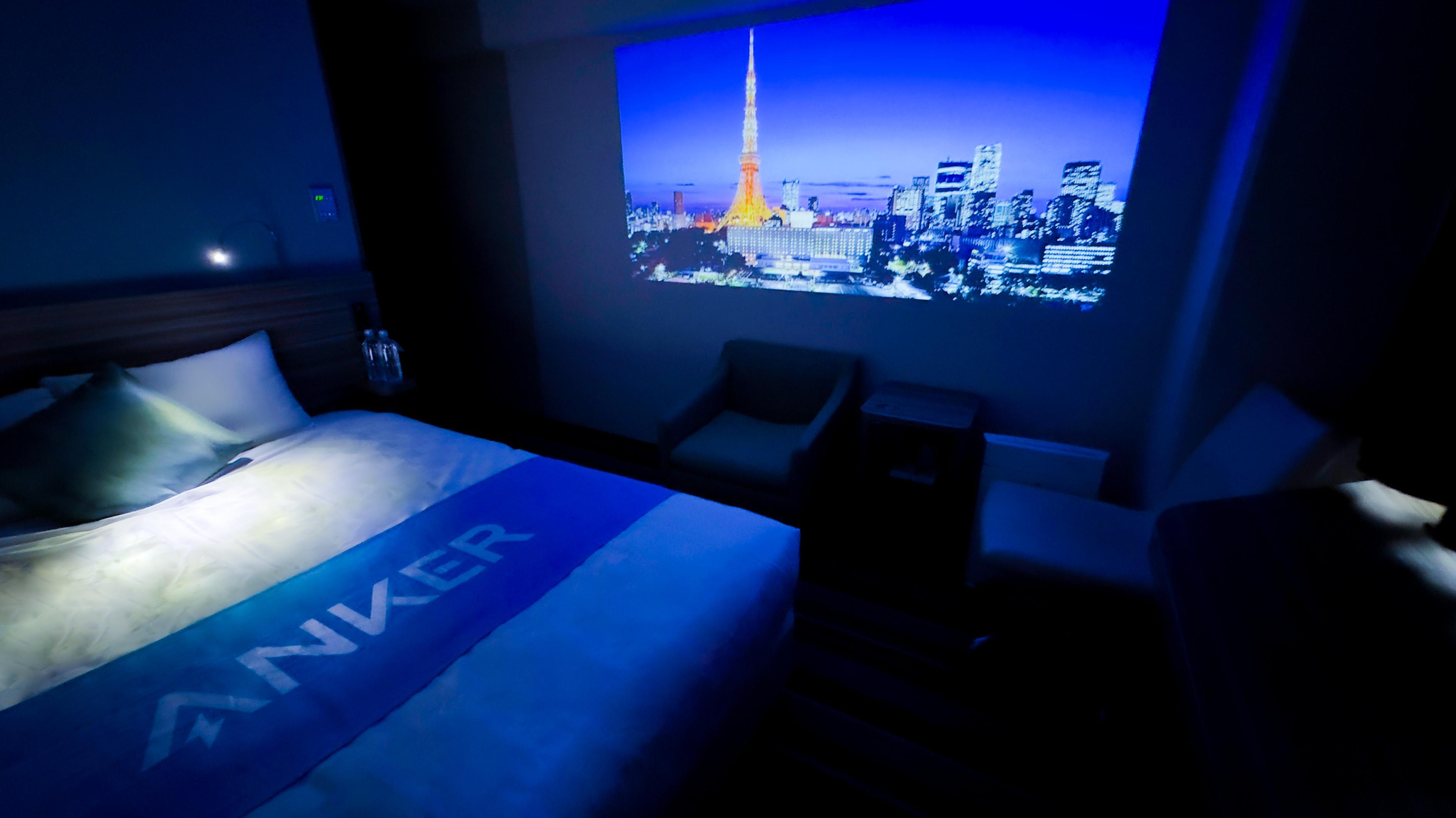 アンカー・ジャパンとのコラボ企画「Anker Room」客室一例