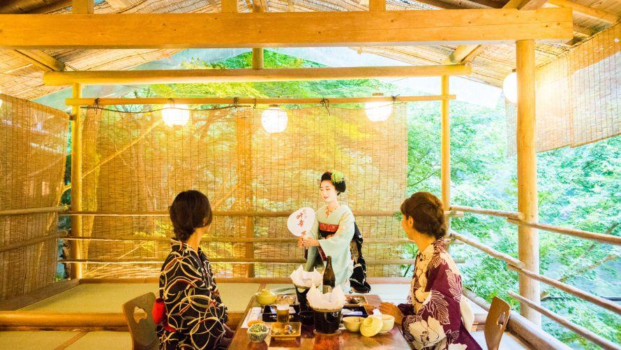舞妓さんとのご歓談
