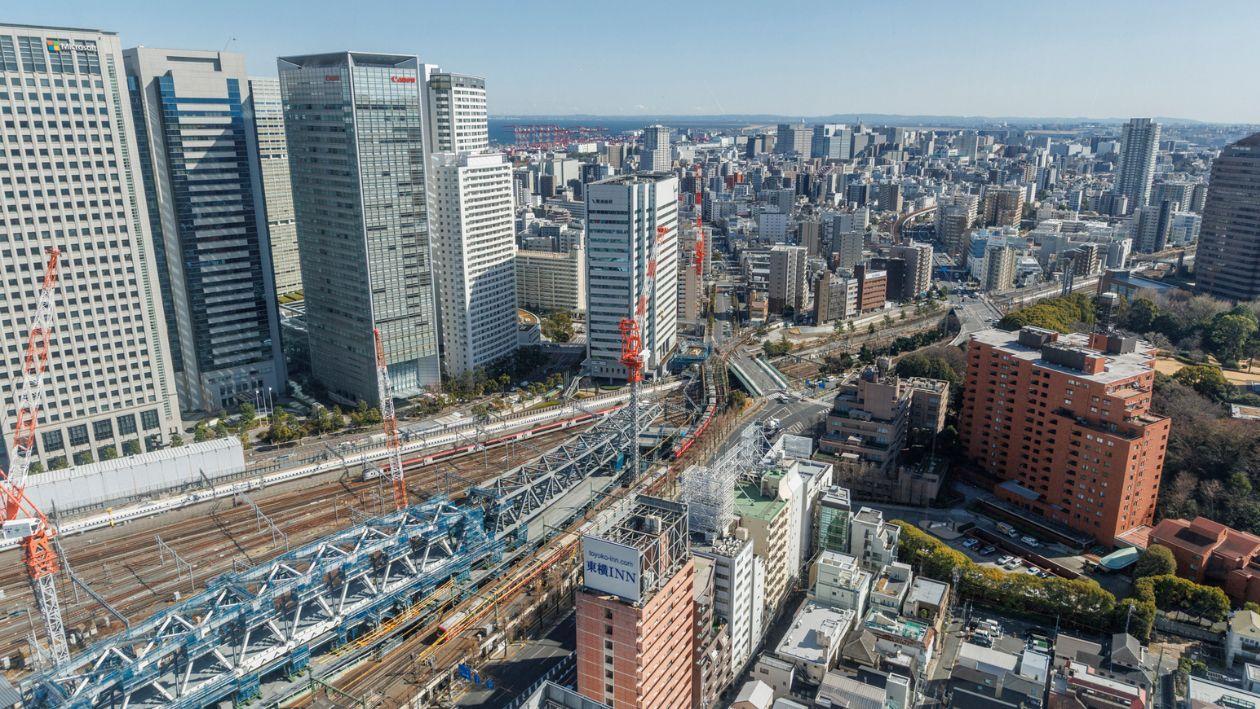 お部屋から眺めることができる大スケールのジオラマのような景色