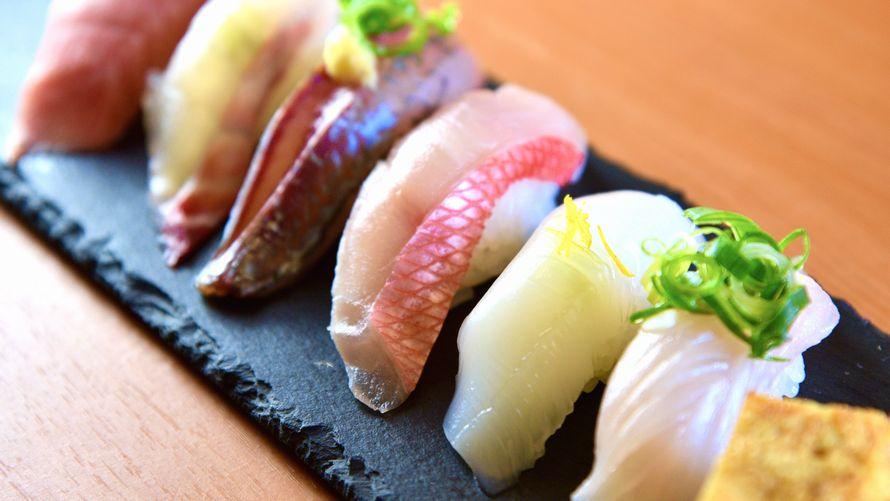 【寿司会席プラン】魚が旨い！伊豆近海ネタも味わい深く