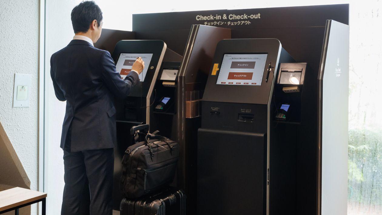 セルフチェックイン・チェックアウト機