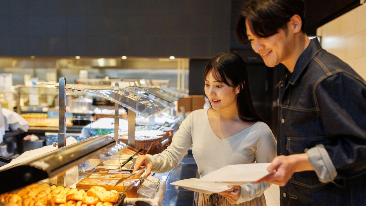 朝食ブッフェメニュー一例