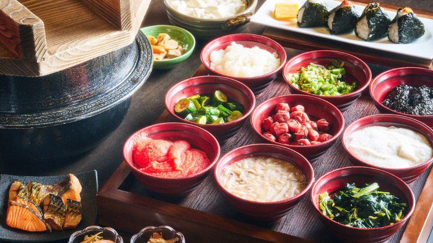 LUXE DINING HAPUNAの和食メニュー一例