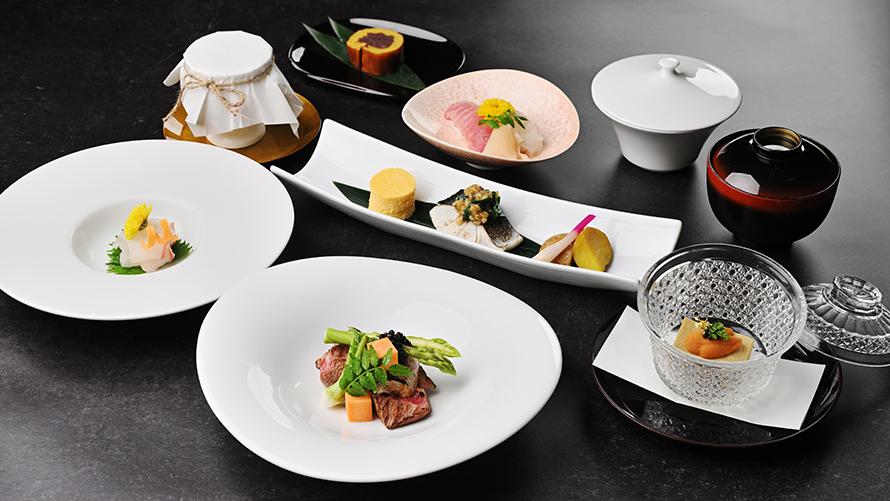 数寄屋造りの茶寮で味わう40周年記念特別ディナー