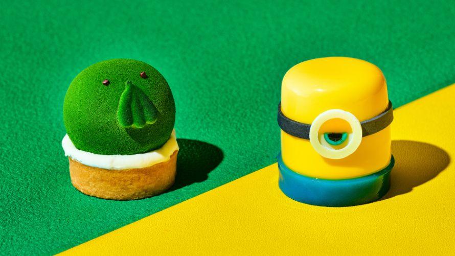 2種類のケーキ画像