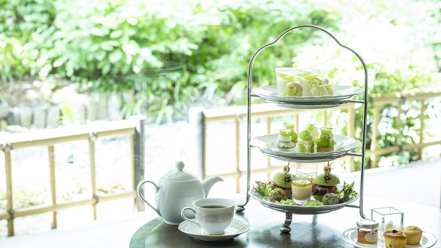 Shine Muscat Afternoon Tea