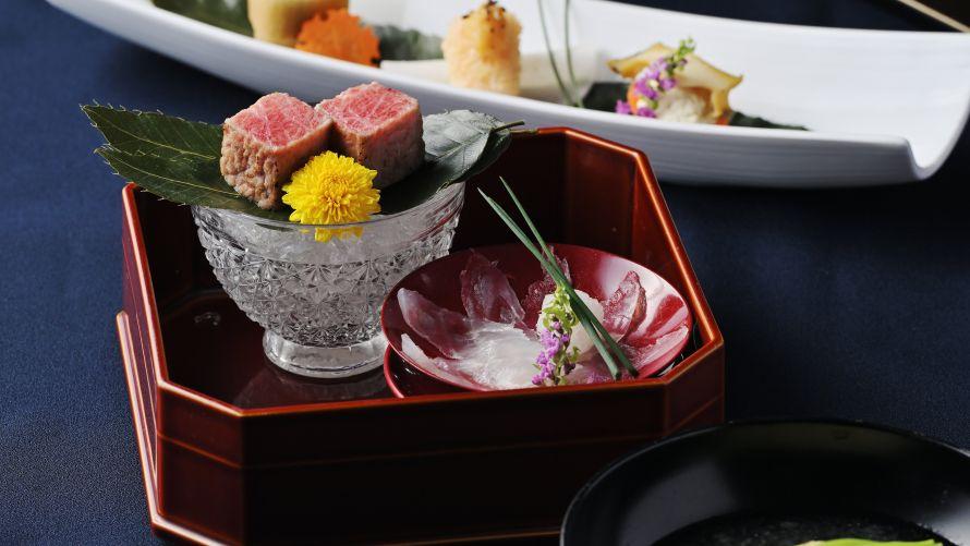 四季の自然の美しさを称える特別なお料理