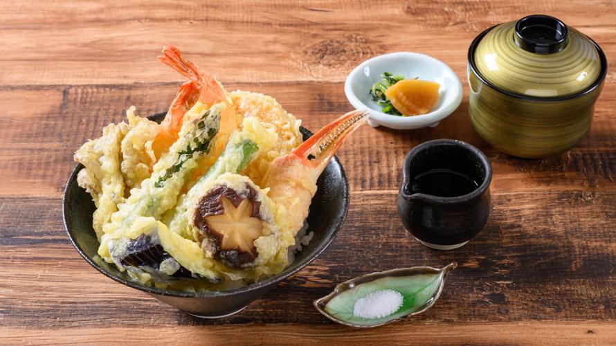 天丼 (味噌椀・香の物付き)