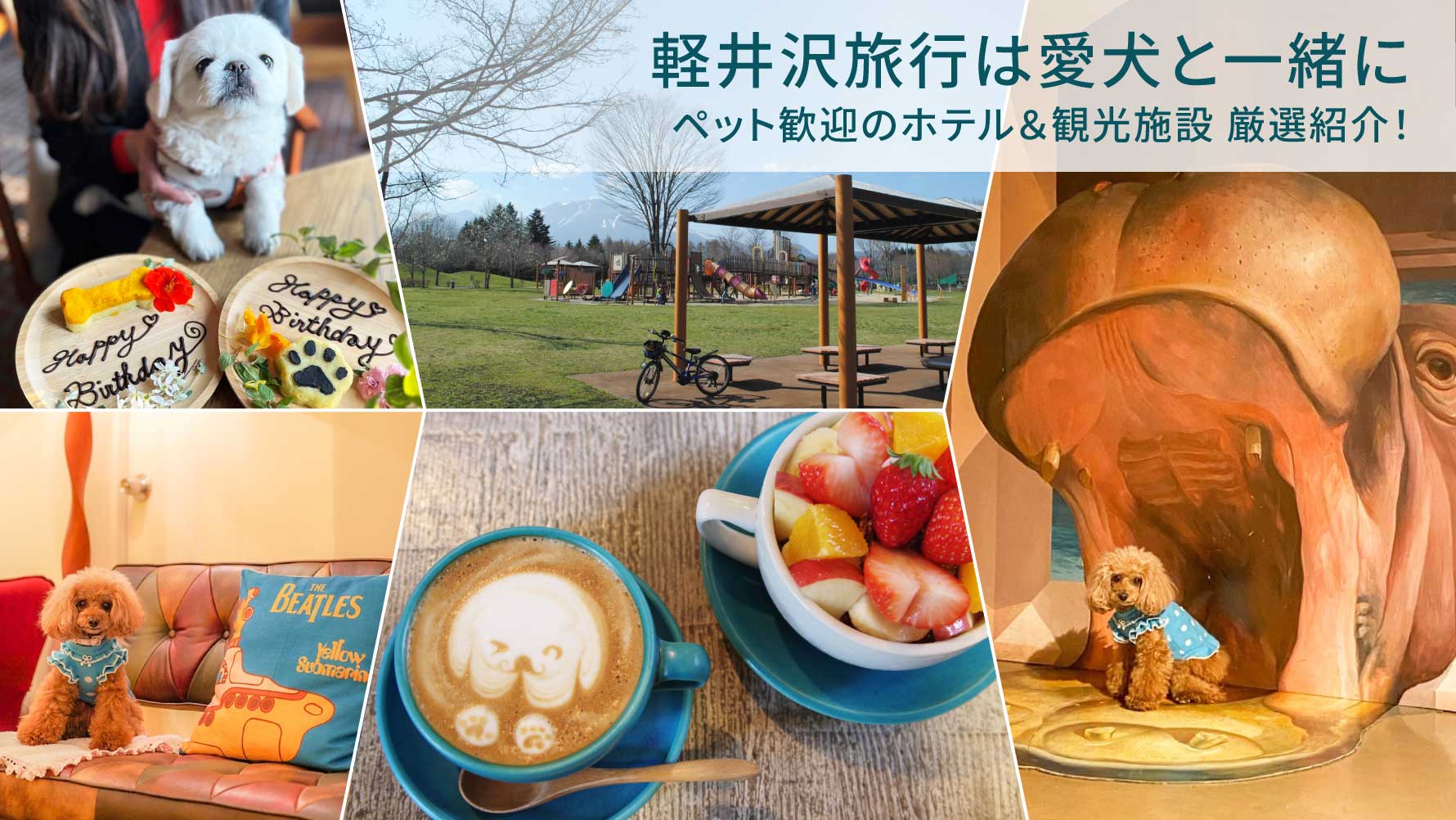 軽井沢旅行は愛犬と一緒に｜ペット歓迎のホテル＆観光施設 厳選紹介！