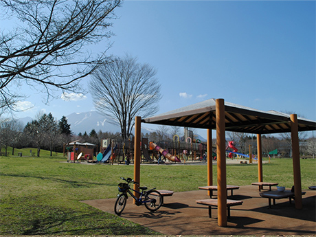 湯川ふるさと公園景色