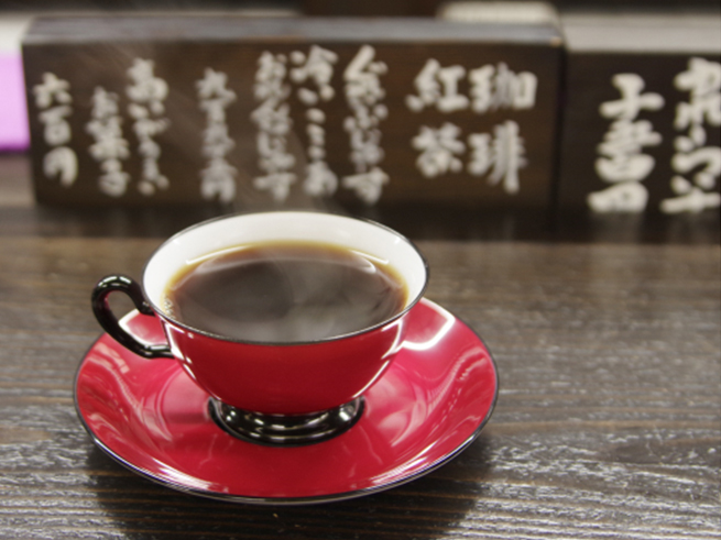 茜屋珈琲店 旧軽井沢店のコーヒー