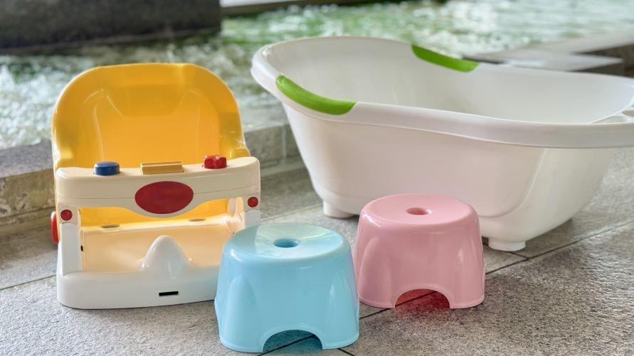 大浴場のお子様バス用品