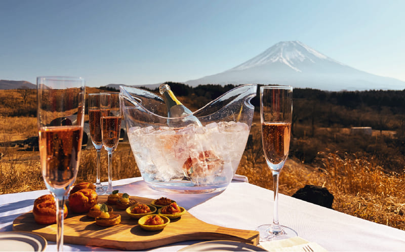 富士山ワイナリーヘリツアー