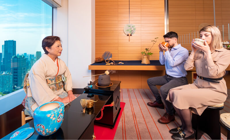 Tea Ceremony in the Sky