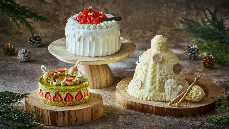 3種のクリスマスケーキ