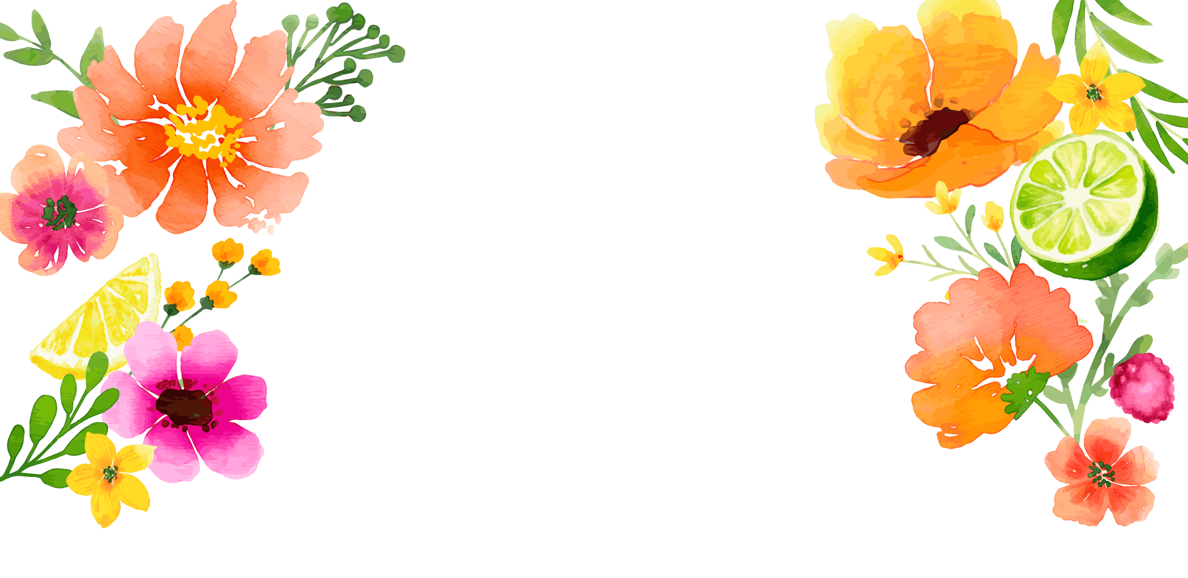 動く花のイラスト