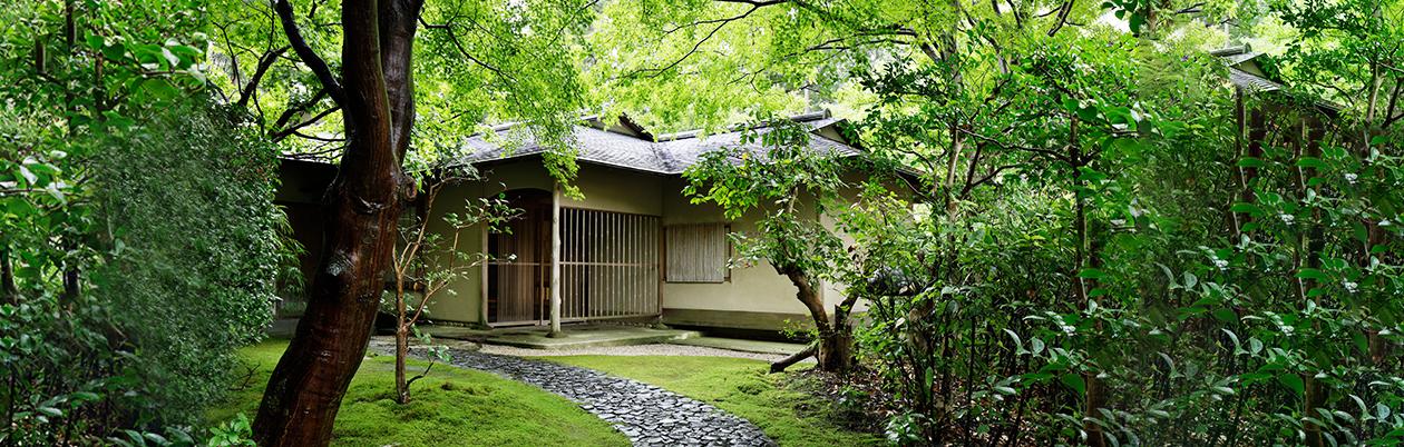 村野藤吾氏が手がけた数寄屋造りの茶寮