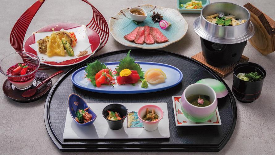 冬の訪れを彩る、和食コース