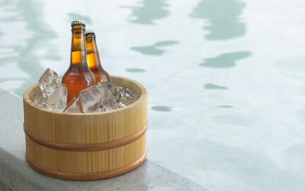 夏はぬる湯でととのう。貸切温泉＆嬬恋高原クラフトビール付き