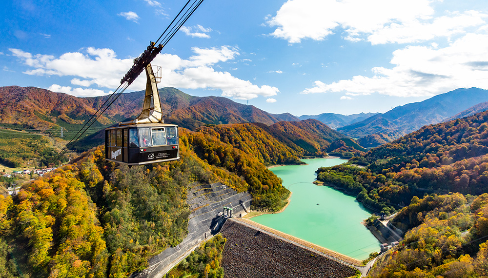 日本最長の紅葉空中散歩