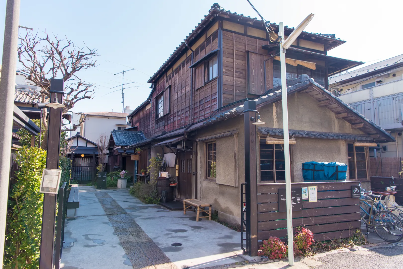 上野桜木あたり