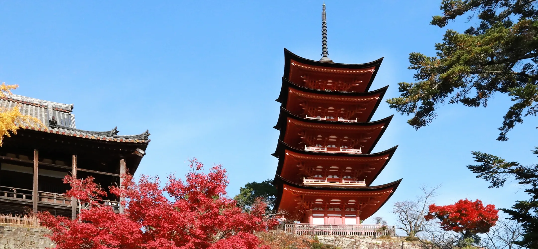 宮島の五重塔