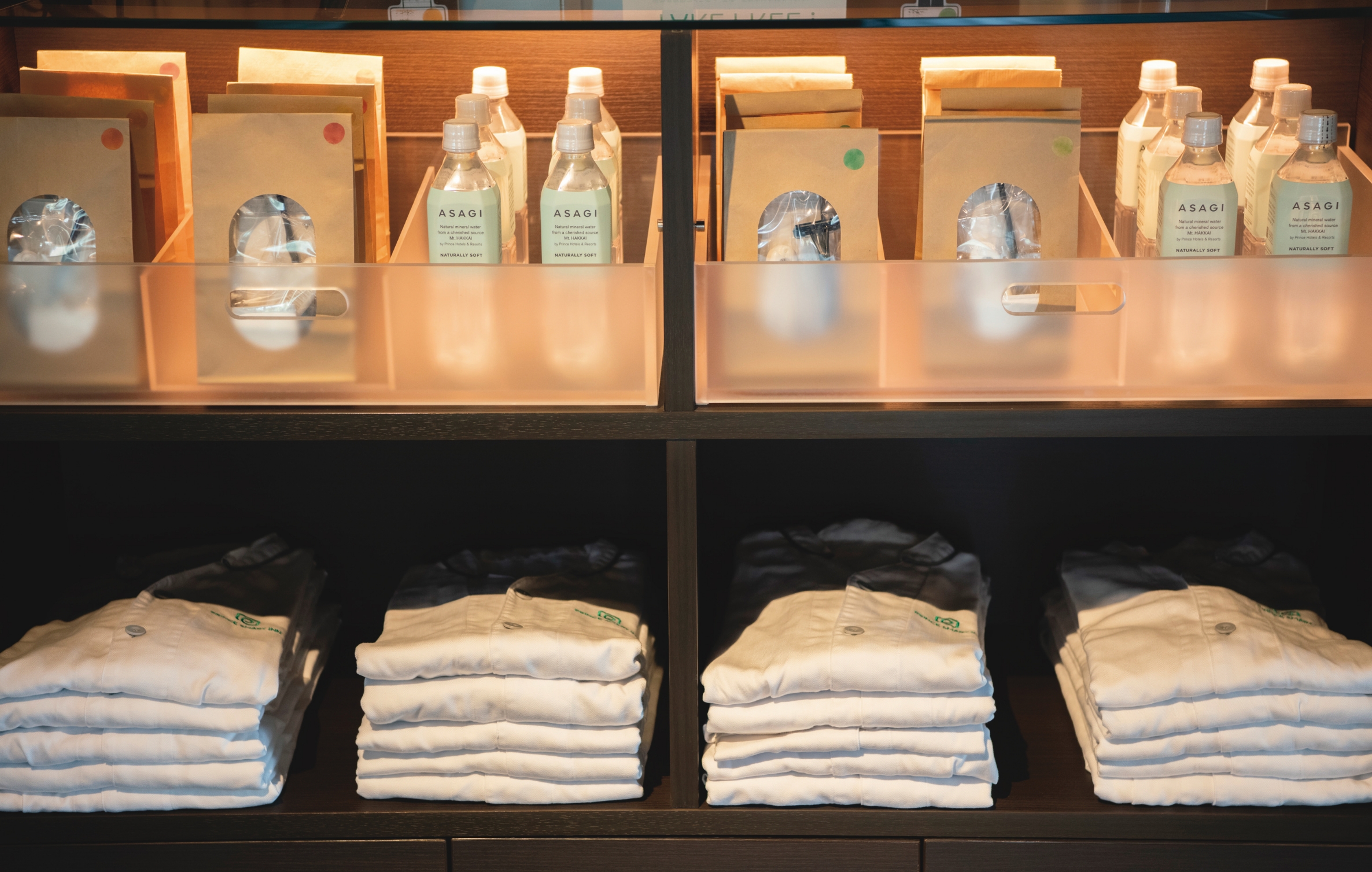 amenity corner on the 1st floor