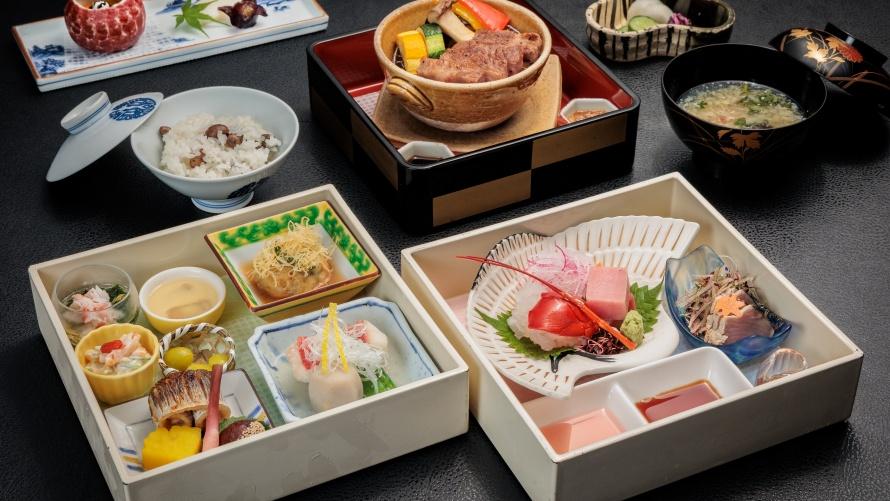夕食コース「懐石重」2026秋