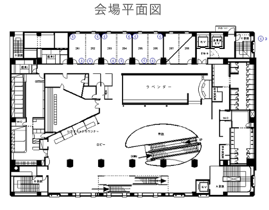 会場平面図