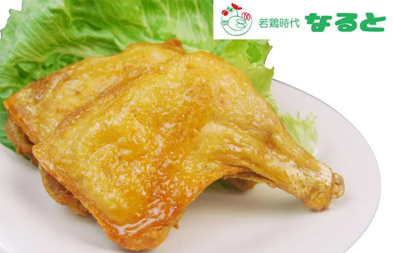 『若鶏時代なると』の「若鶏レッグ揚げ」