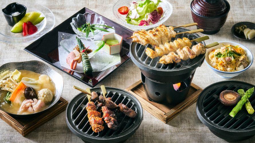 味街道 五十三次｜東京シャモと大山鶏の食べ比べコース