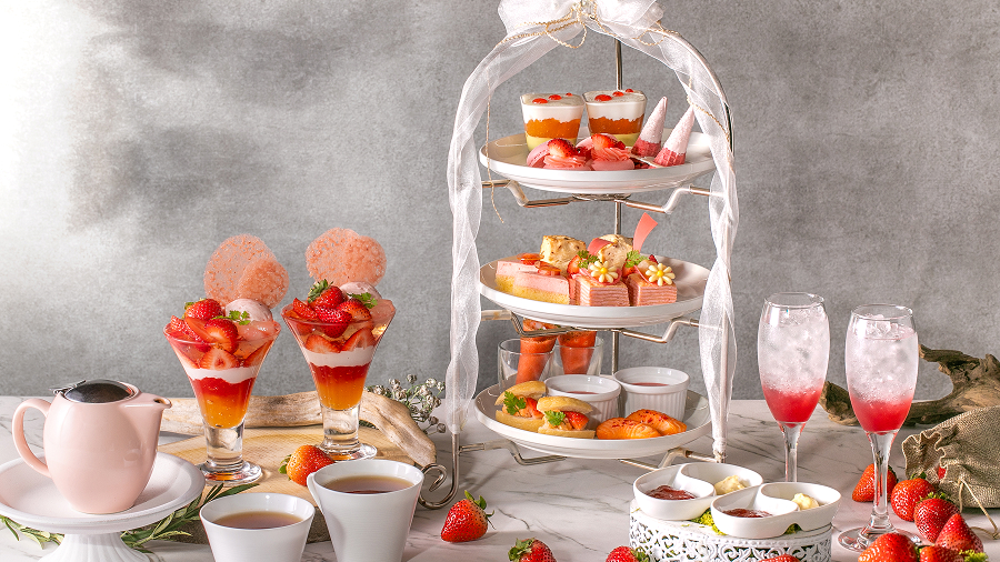 Strawberry Afternoon Tea Peach Jelly×Red