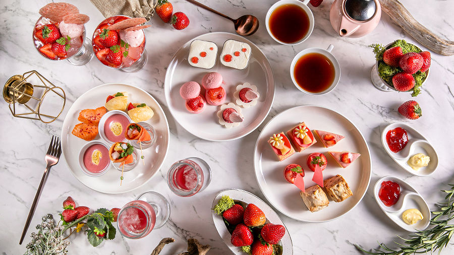 Strawberry Afternoon Tea Peach Jelly×Red