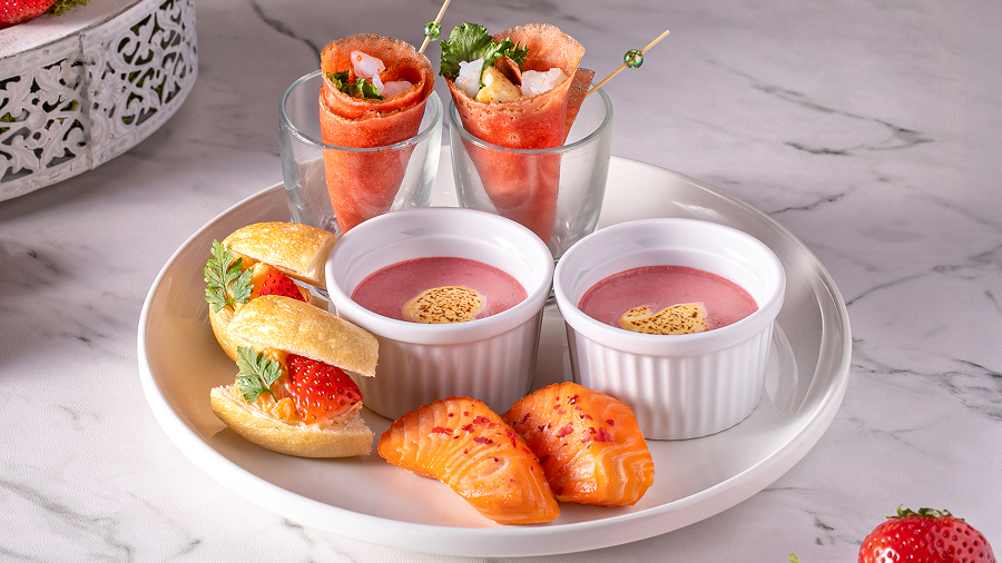 Strawberry Afternoon Tea Peach Jelly×Red