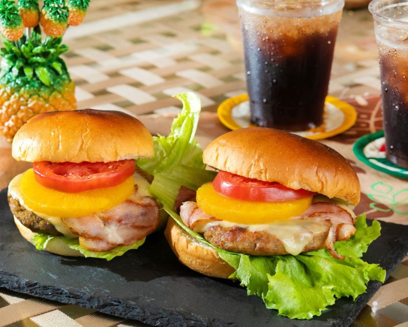 ハワイアンBBQバーガー