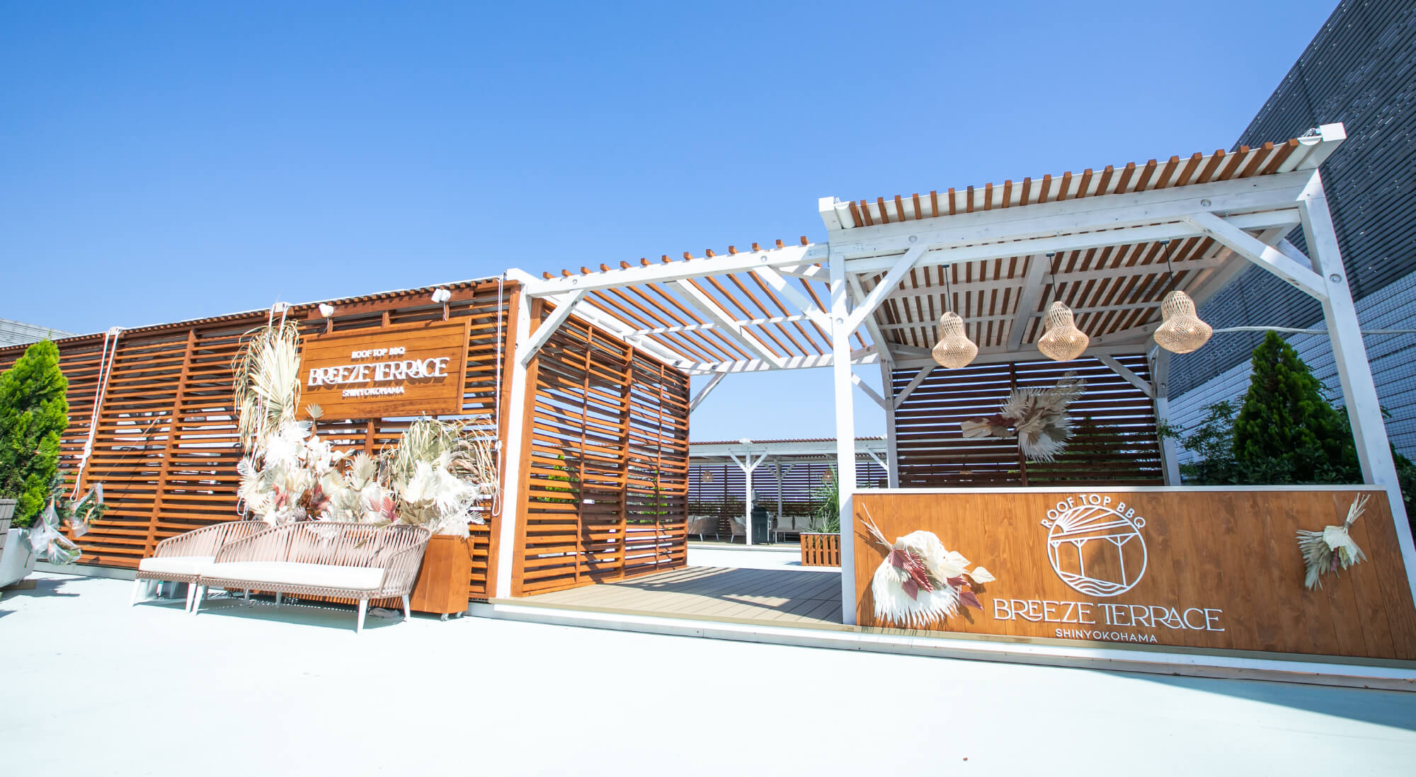 ROOF TOP BBQ BREEZE TRRACE SHINYOKOHAMA