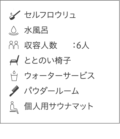 ロウリュサウナ・男湯