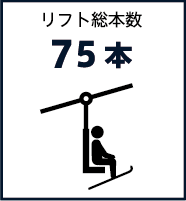 リフト総本数77基