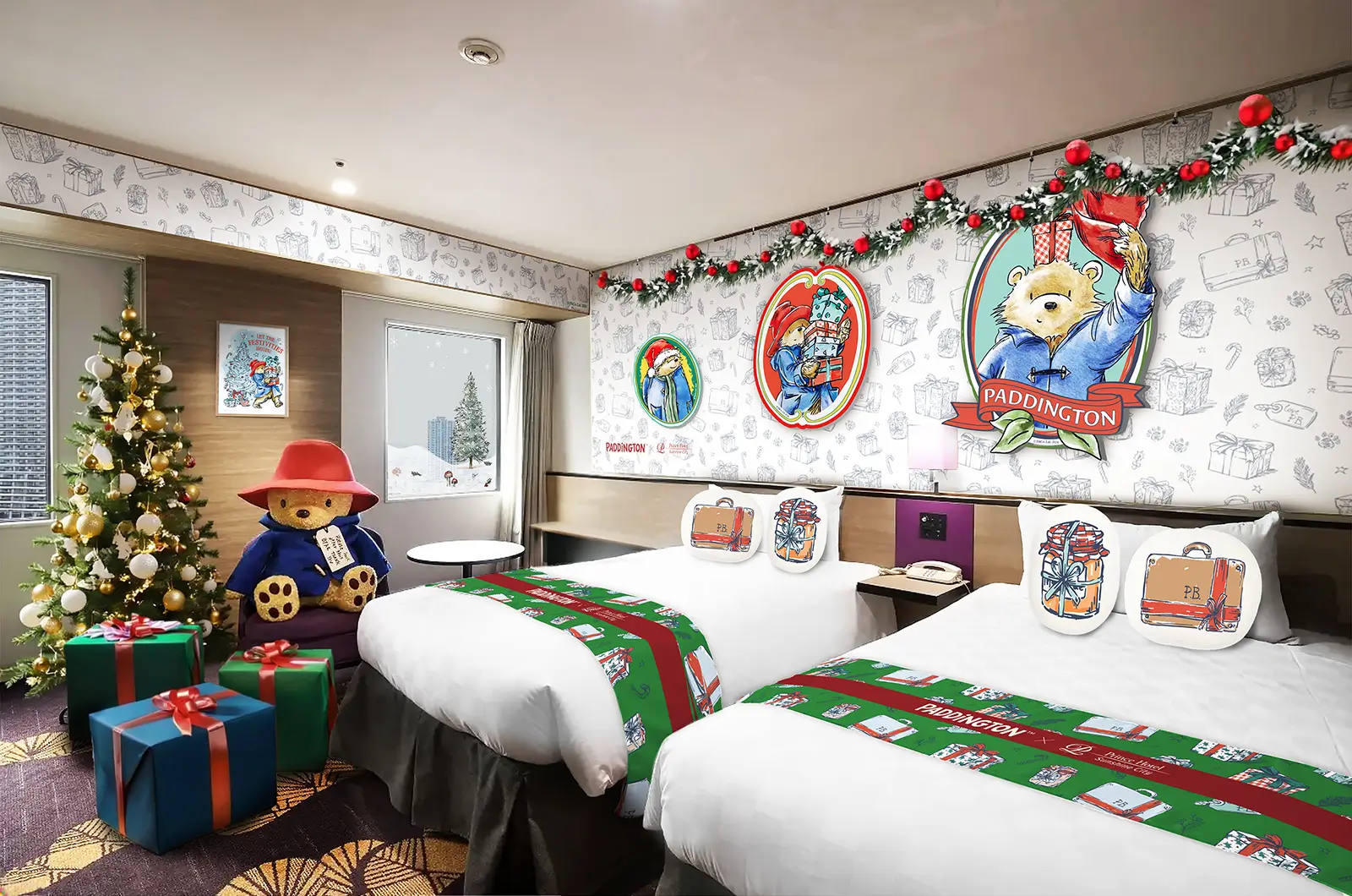 クリスマスのコラボレーションルーム