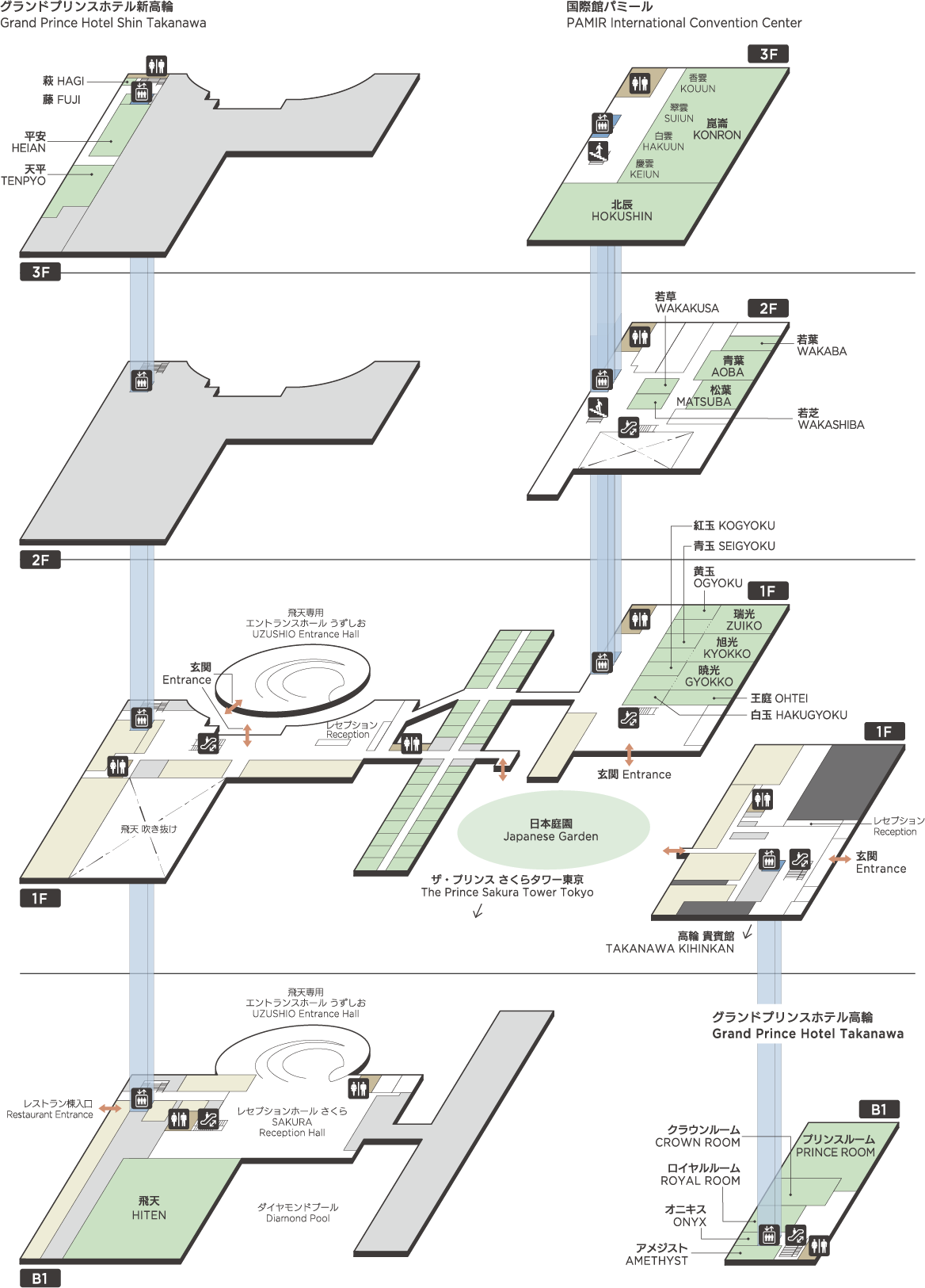 館内全体図